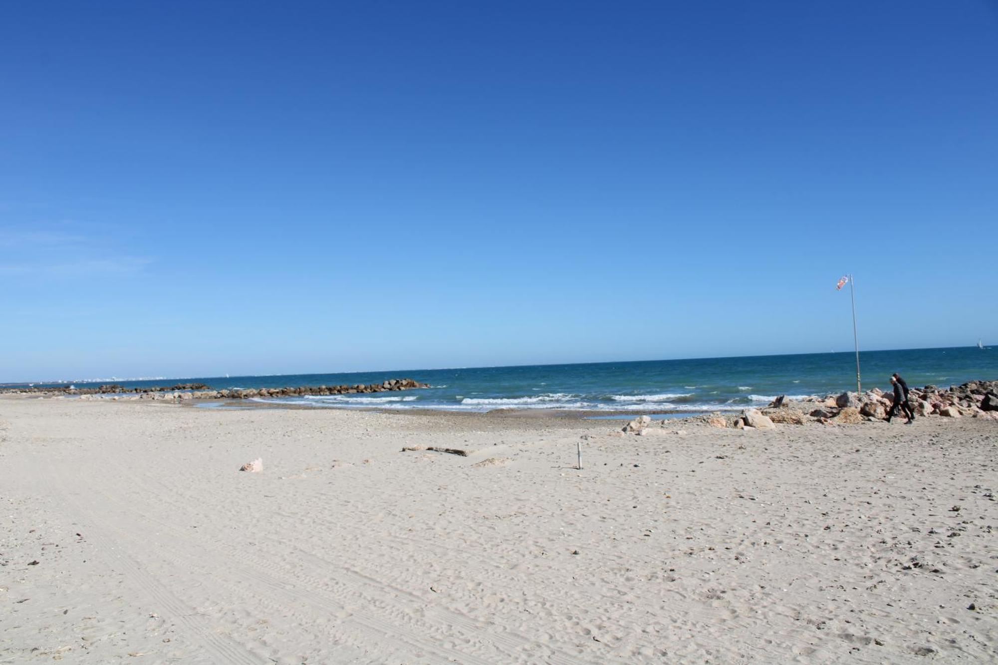 Estudio 1Ere Ligne Vue Mer ,Place De Parking Privee Acces A La Plage De La Residence 3Eme Etage Palavas-les-Flots Luaran gambar
